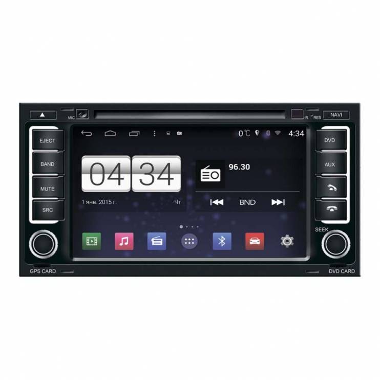 Штатная магнитола MyDean 5042 для VW Touareg (2002-2010) 7"
