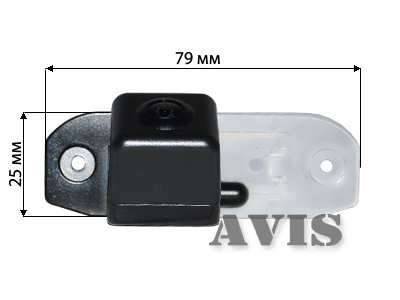 Штатная камера заднего вида AVIS AVS312CPR (#106) для VOLVO S40 II / S60 / S80 II / V50 / V60 / V70 III / XC60 / XC70 II / XC90