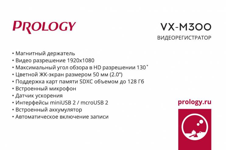 PROLOGY VX-M300
