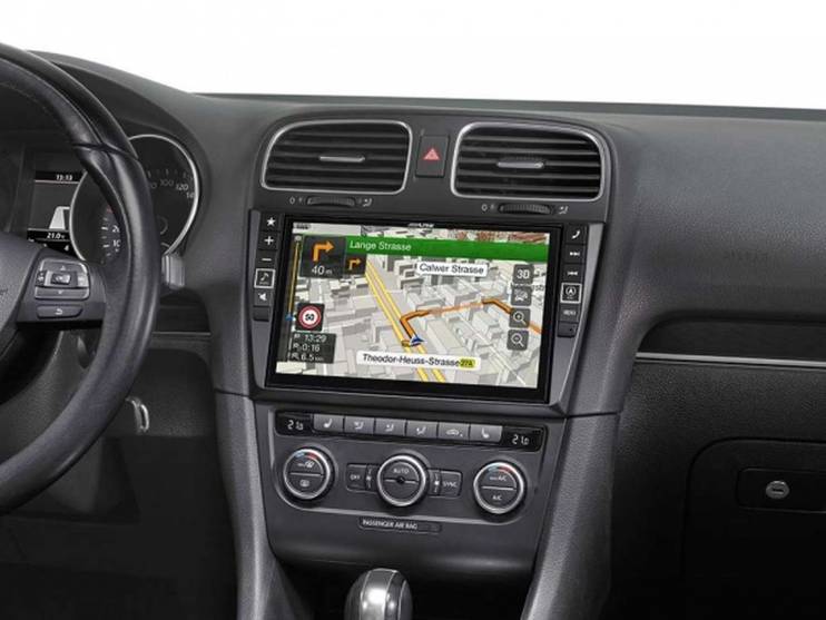 Штатное головное устройство Alpine X901D-G6 для Golf 6