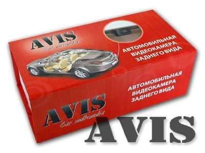 Универсальная камера заднего вида AVIS AVS310CPR (980 CMOS Chrome)
