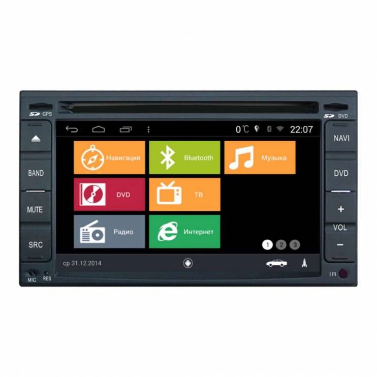 Штатная магнитола MyDean BS001 для Nissan Qashqai (2006-2013)